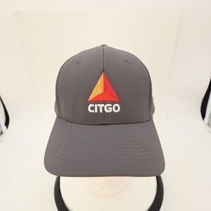 Citgo Gas Station Logo Performance Baseball Cap Grey Adjustable Hat